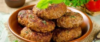 Котлеты из свинины и говядины фото