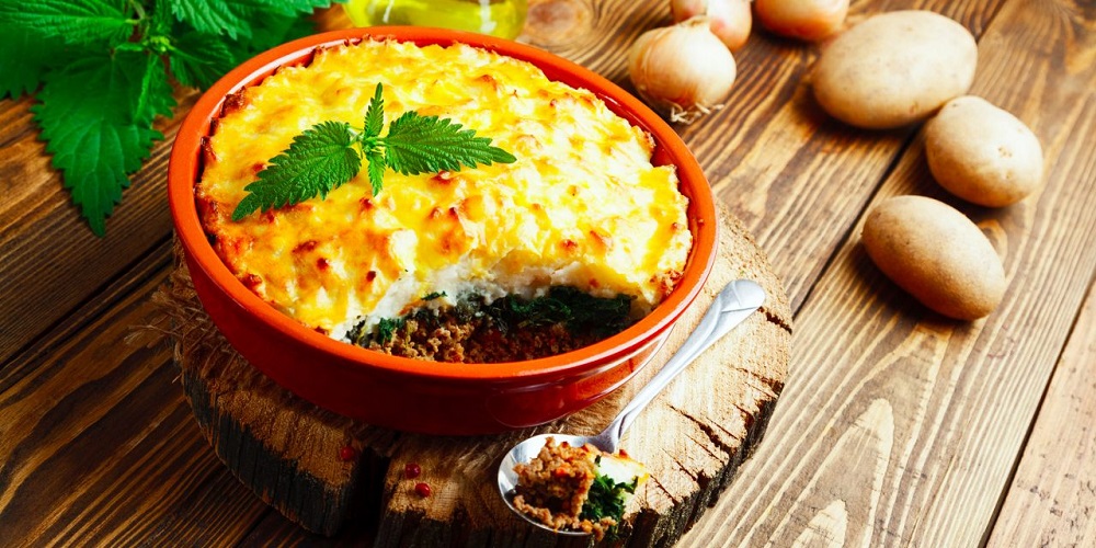 Запеканка с тыквой и картофелем фото