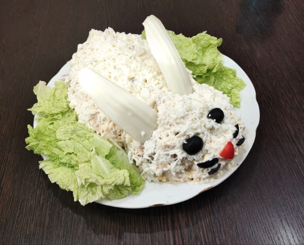 кроличья шубка салат